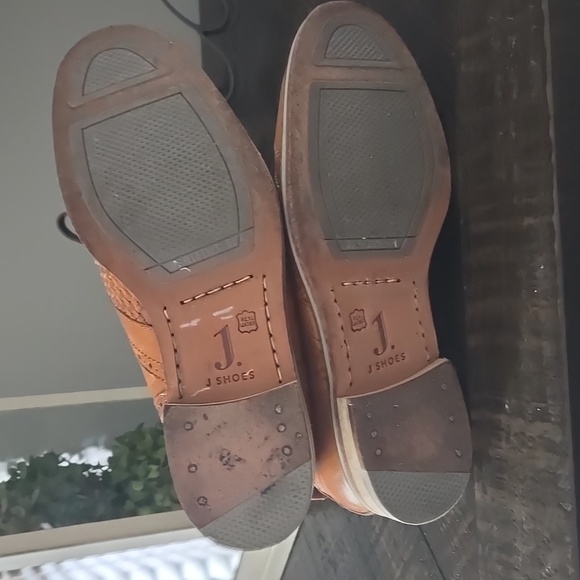 J Shoes Ankle Brown Leather Booties - Picture 7 of 13